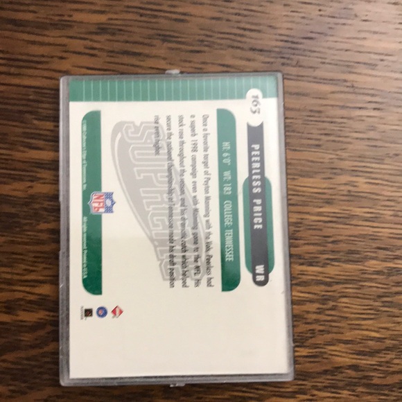 Peerless Price Rookie Card - Picture 2 of 2